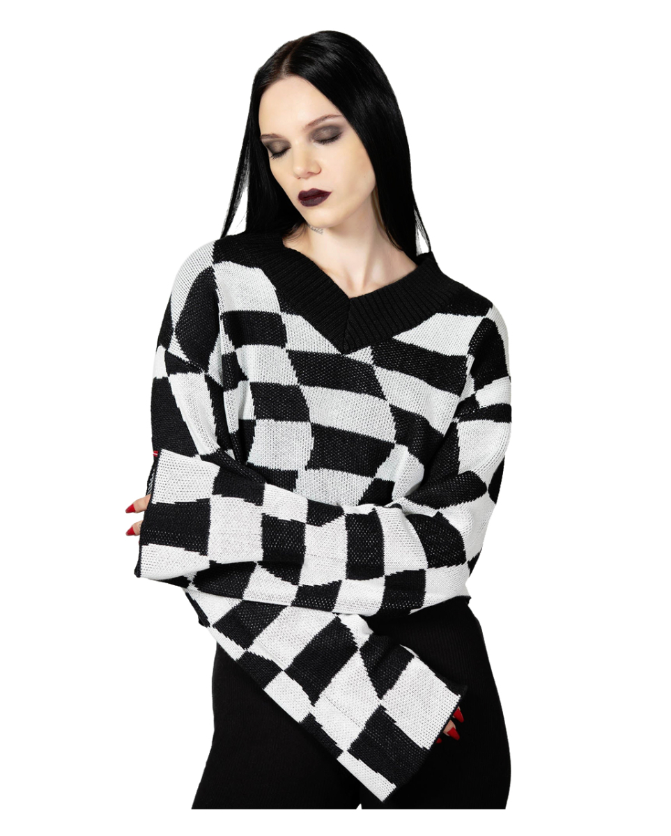KILLSTAR Wicked Games Strick Pullover XL
