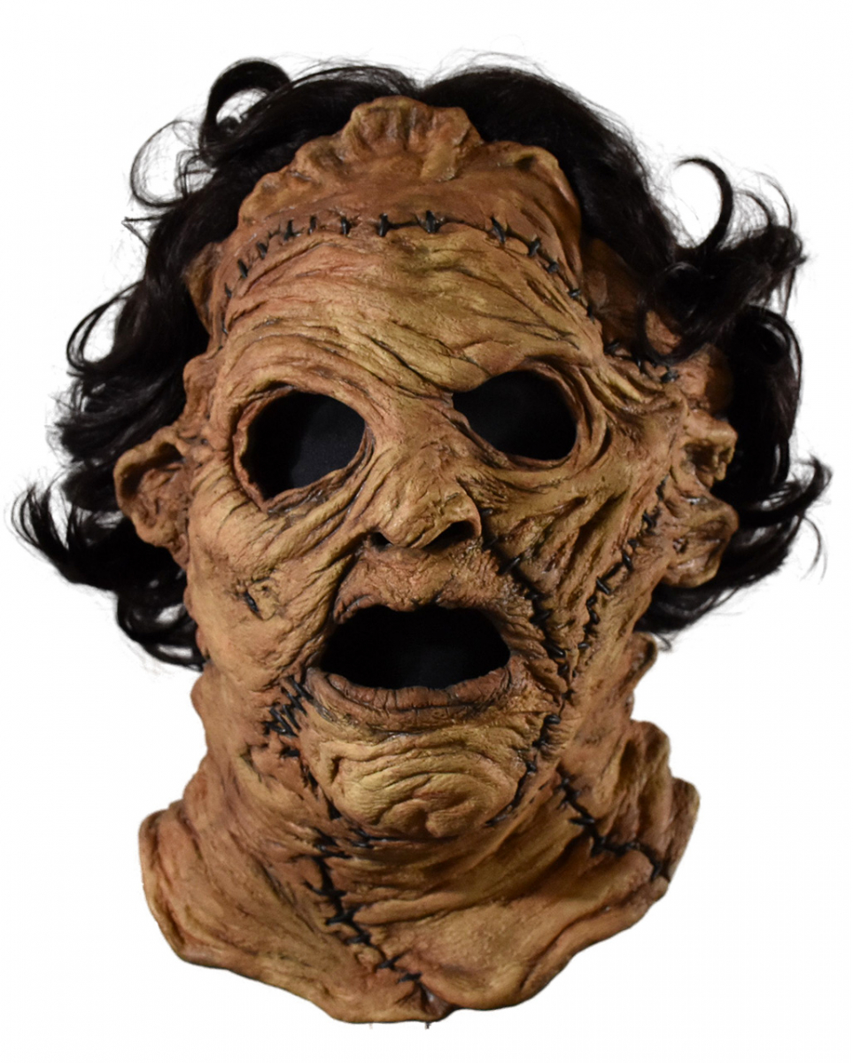 Leatherface Vollkopf Latex Maske