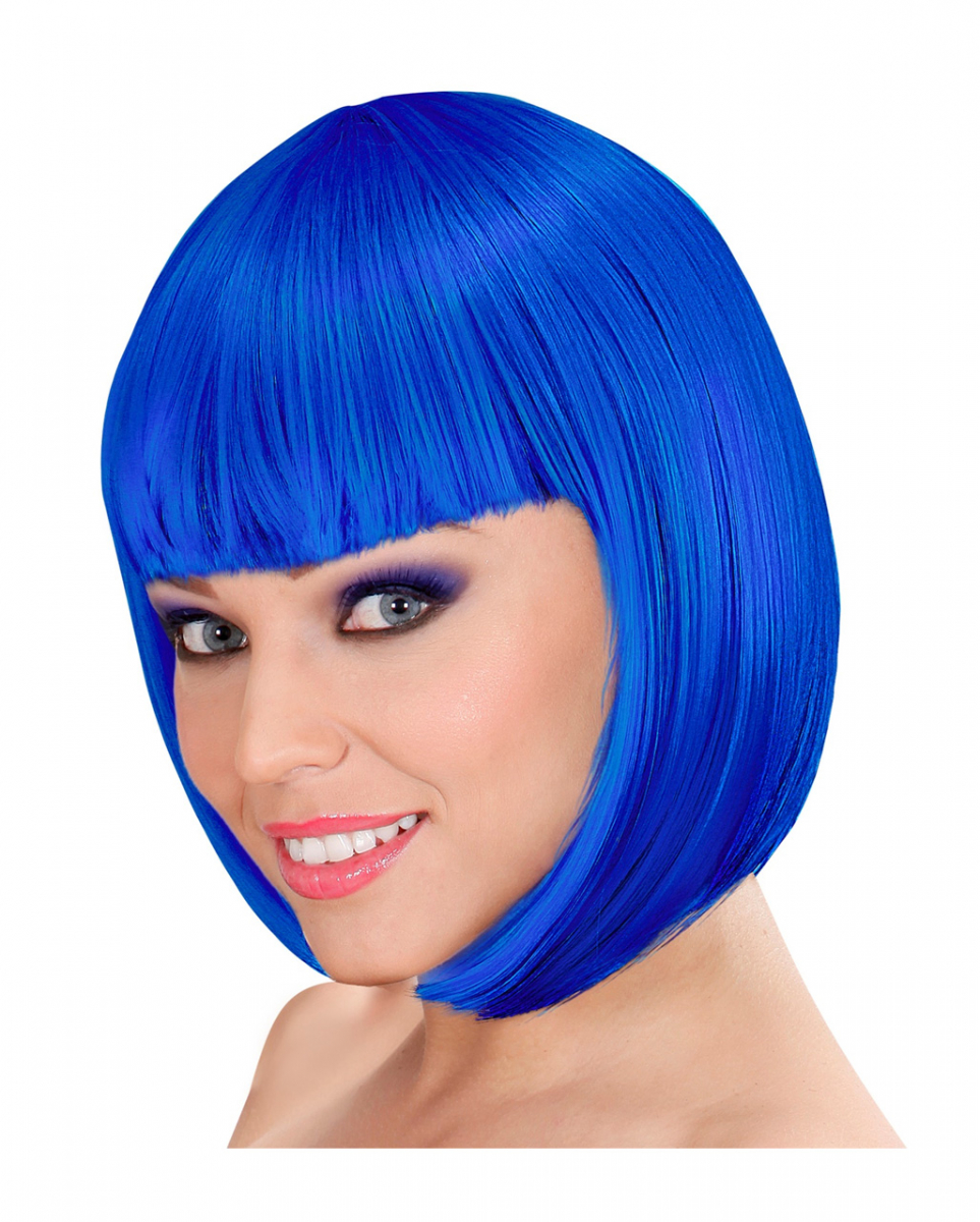 Lou Lou Bob Perücke Blau