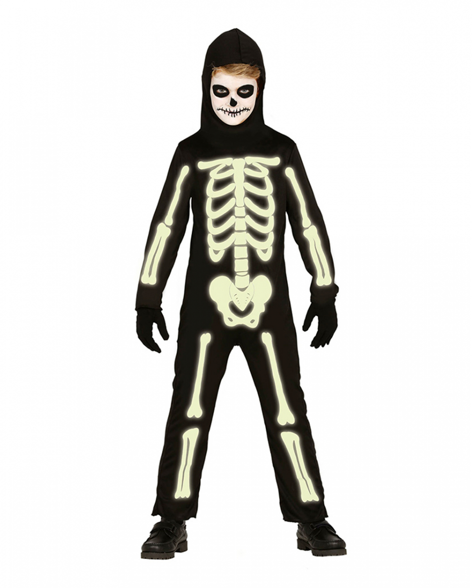 Mr. Glowy Jumpsuit für Kinder Nachleuchtend XL / 10-12 J