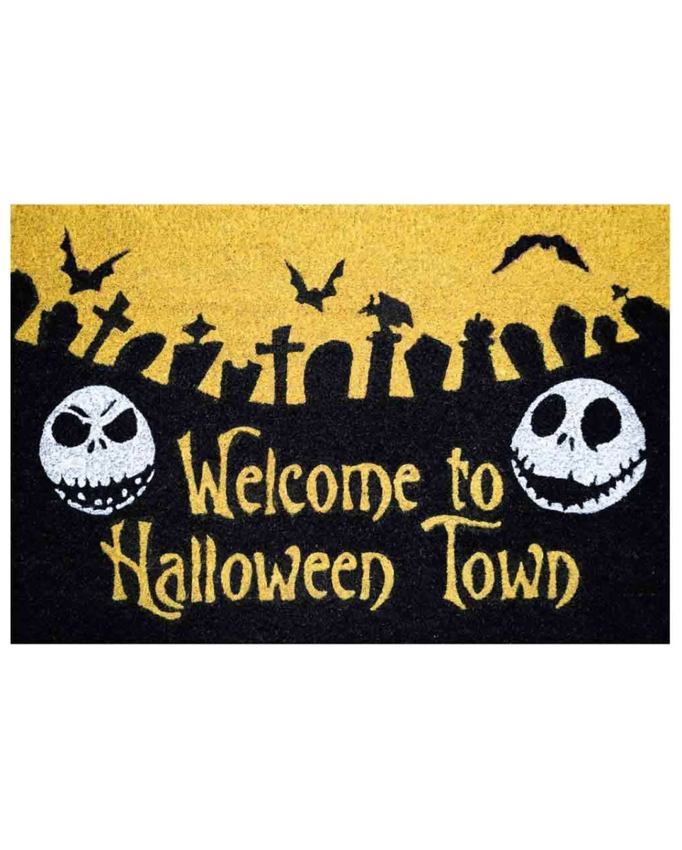 Nightmare before Christmas Fußmatte „Halloween Town'