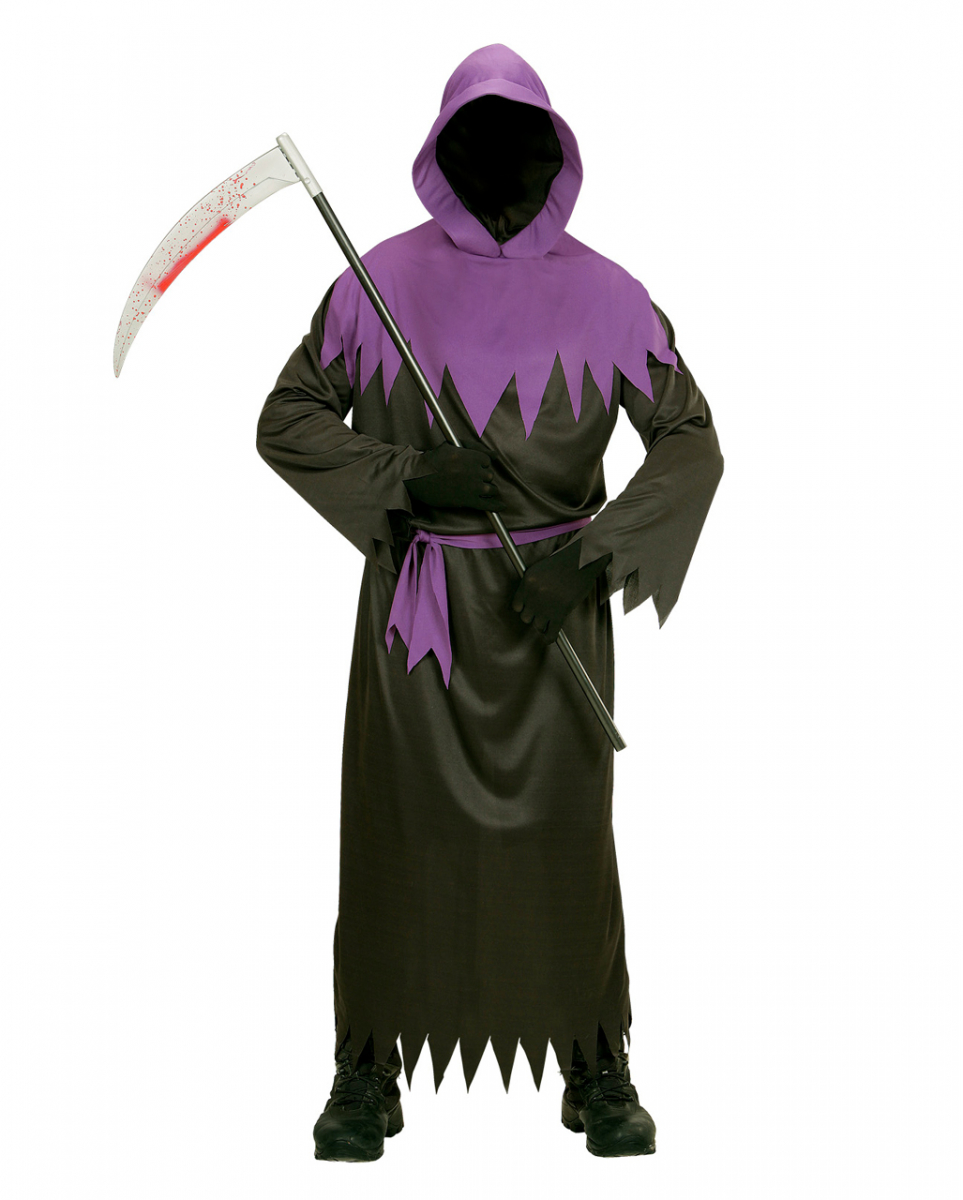 Phantom Kostüm mit violetten Kragen S