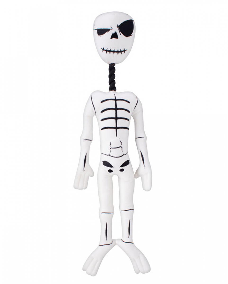 Quietsch Skelett Halloween Hundespielzeug