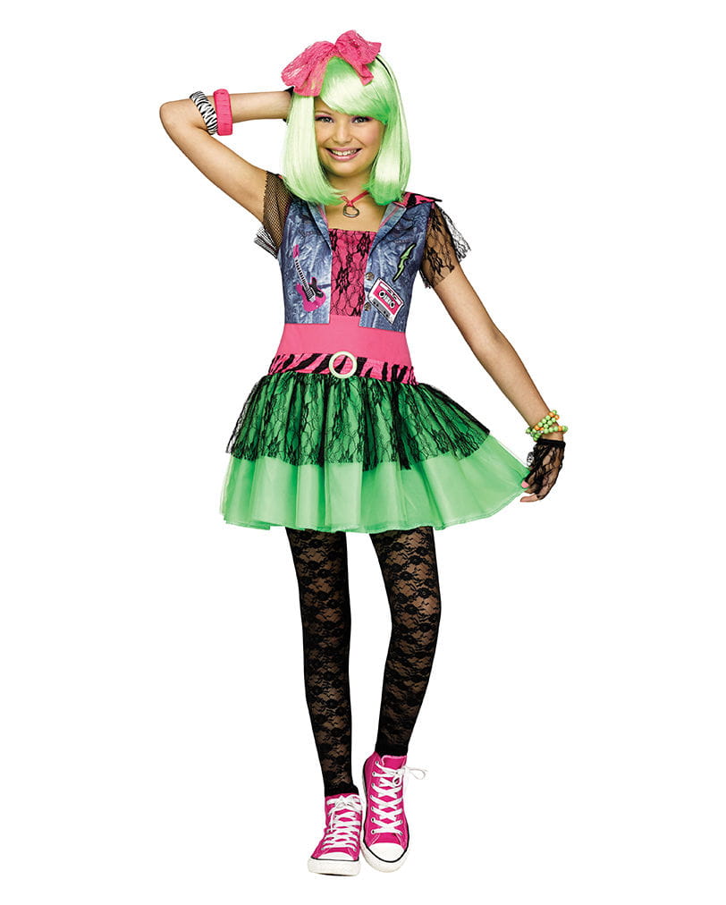 Rockiges 80s Kinderkostüm XL