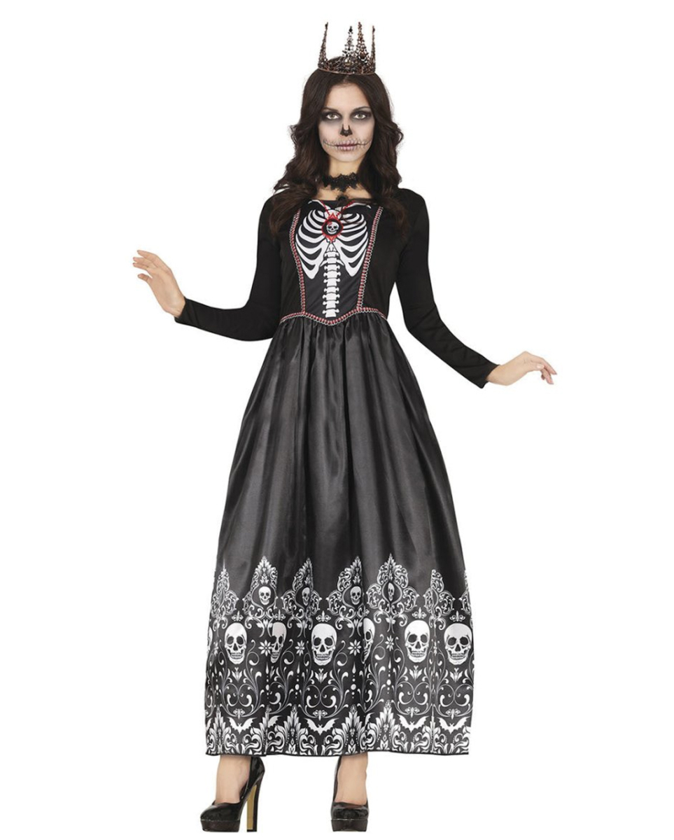 Royal Skeleton Princess Damenkostüm M - 38/40