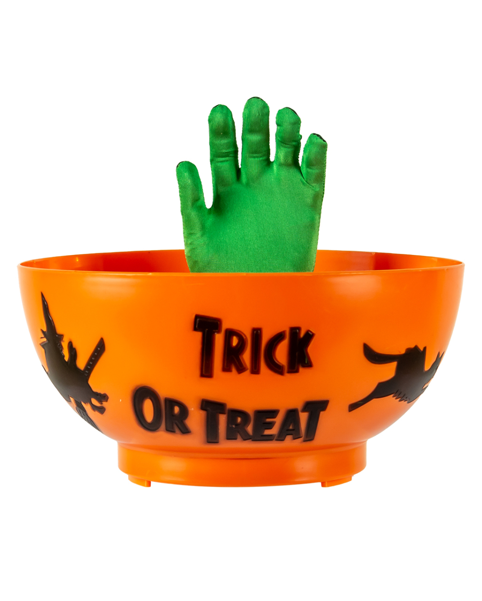 Scary Bonbon Schüssel grapschende Hand
