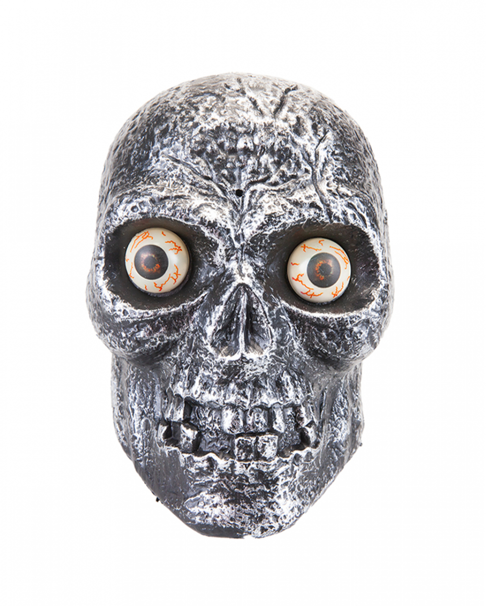 Scary Totenkopf mit Licht & Sound Effekt 16cm
