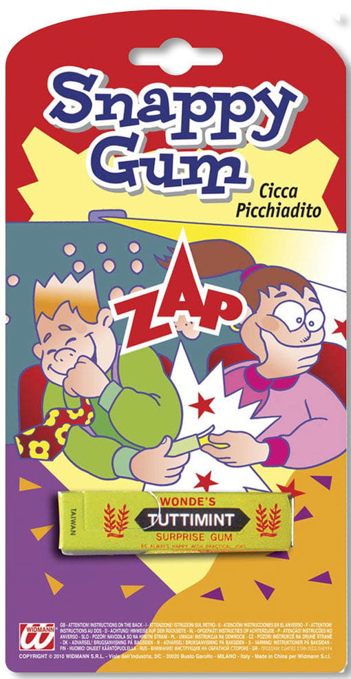 Schnappender Kaugummi