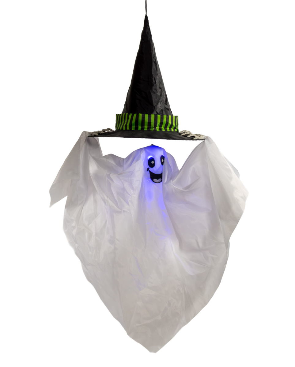 Schwebender Geist mit Hexenhut Animatronic 85cm