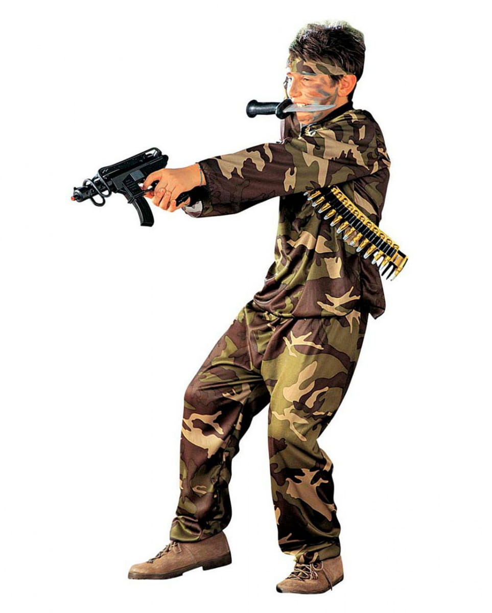 Soldaten Kinder Kostüm Uniform M