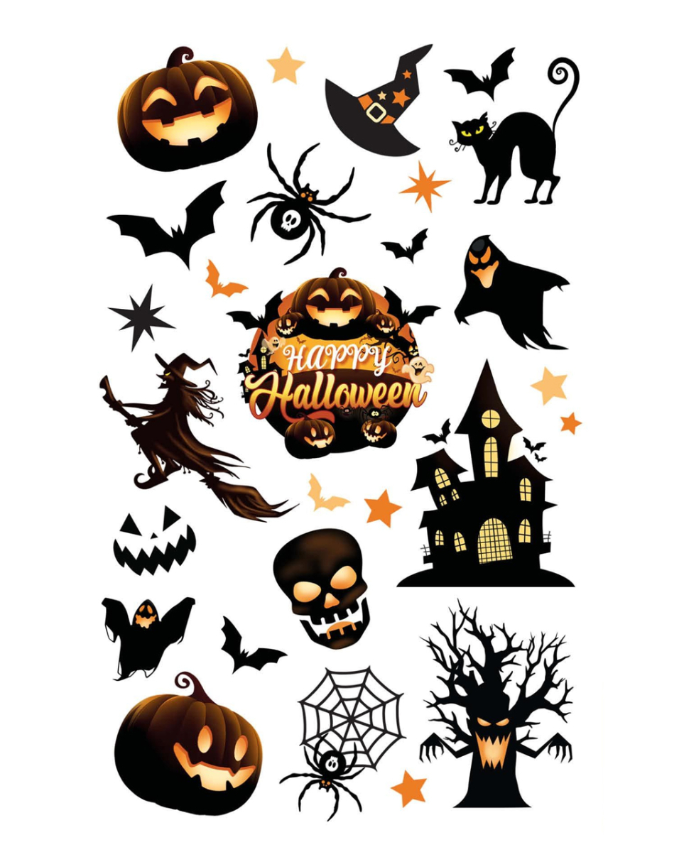 Spooky Halloween Kindertattoos