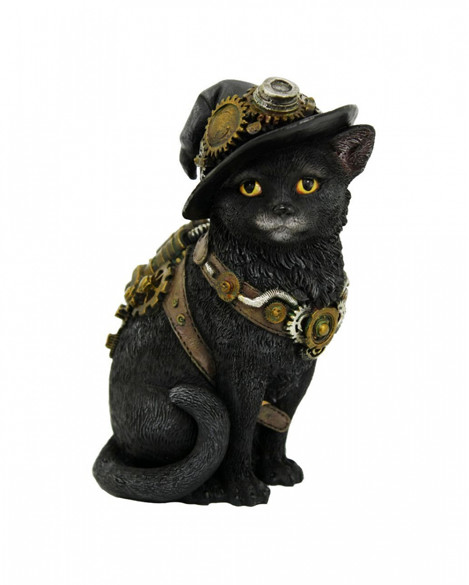 Steampunk Clockwork Kitty Figur 16,5cm