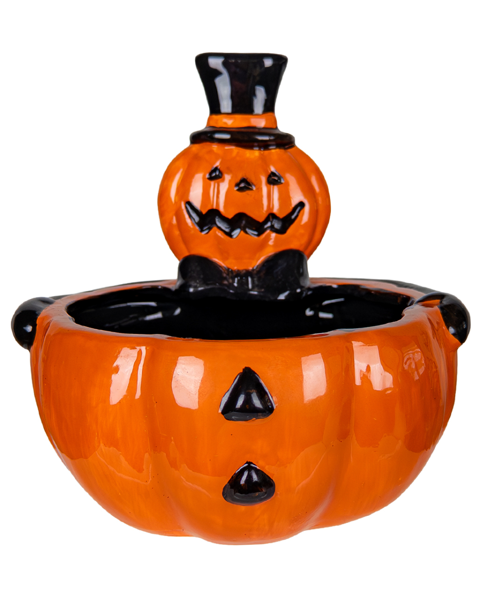 Vintage Halloween Kürbis Süßigkeiten Schale