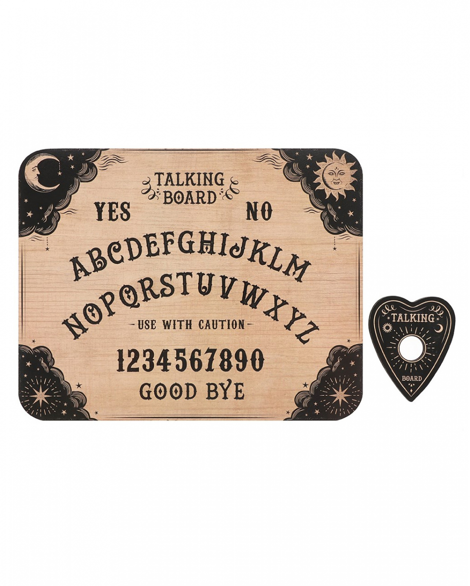 Vintage Ouija Hexenbrett mit Planchette