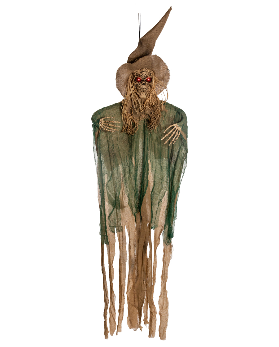 Wicked Vogelscheuche mit Bewegung, Licht & Sound 170cm