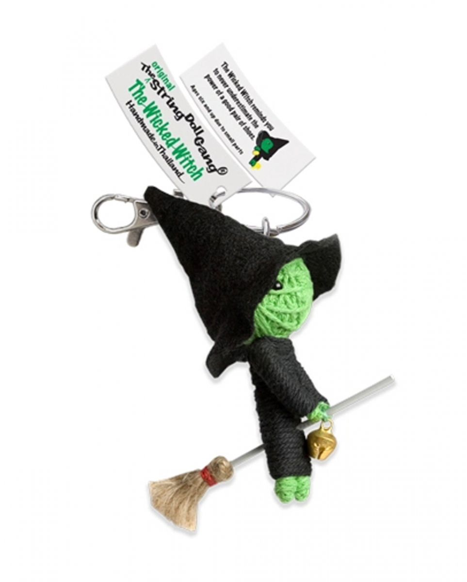 Wicked Witch Voodoo Strickpuppe Schlüsselanhänger