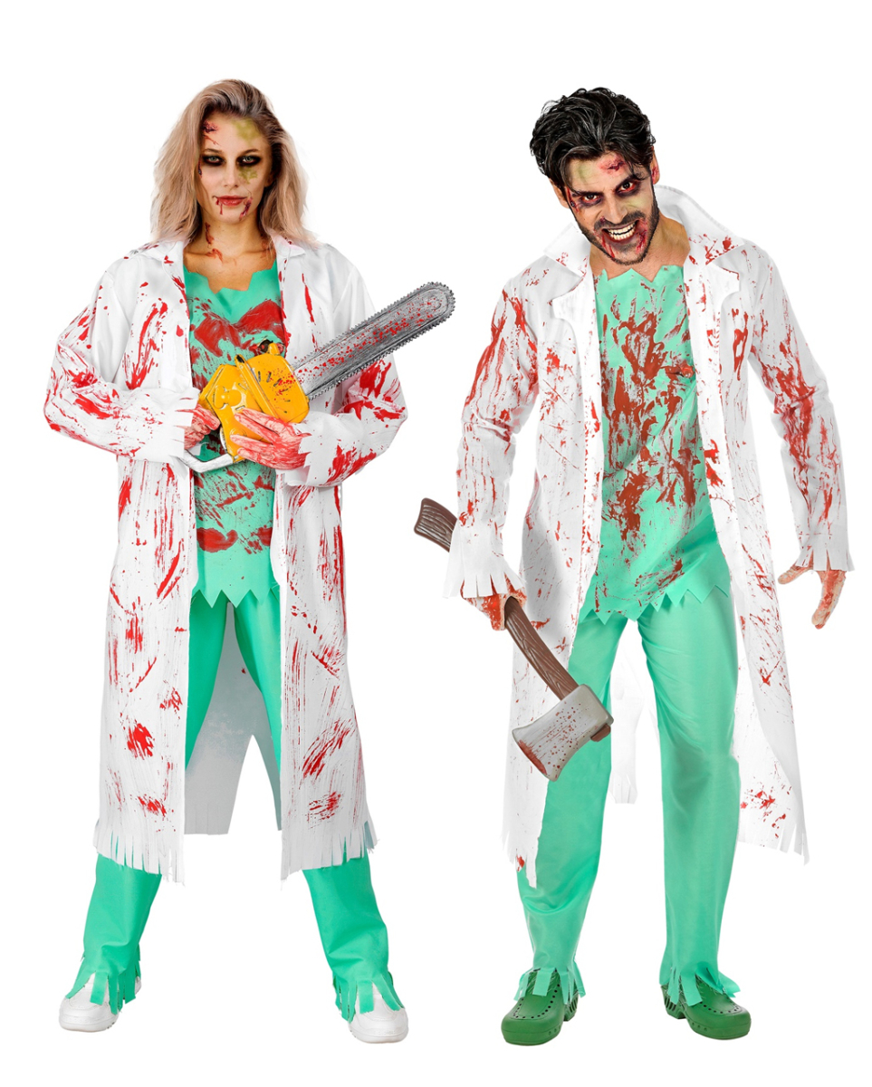 Zombie Chirurg Kostüm 2XL