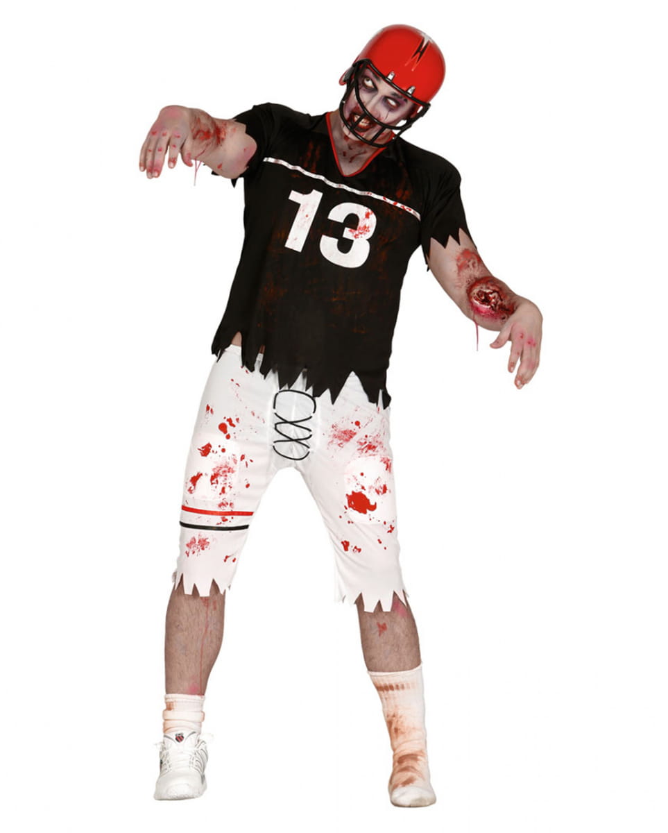 Zombie Football Spieler Kostüm L - 52/54