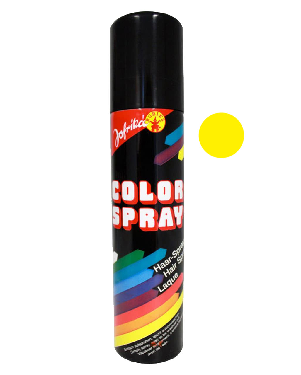 Haarspray Gelb -Haarfarbe-Haarspray-farbiger Haarlack