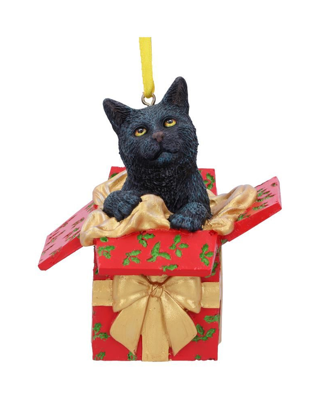 Katzen-Geschenk Weihnachtskugel 9cm als Geschenkartikel