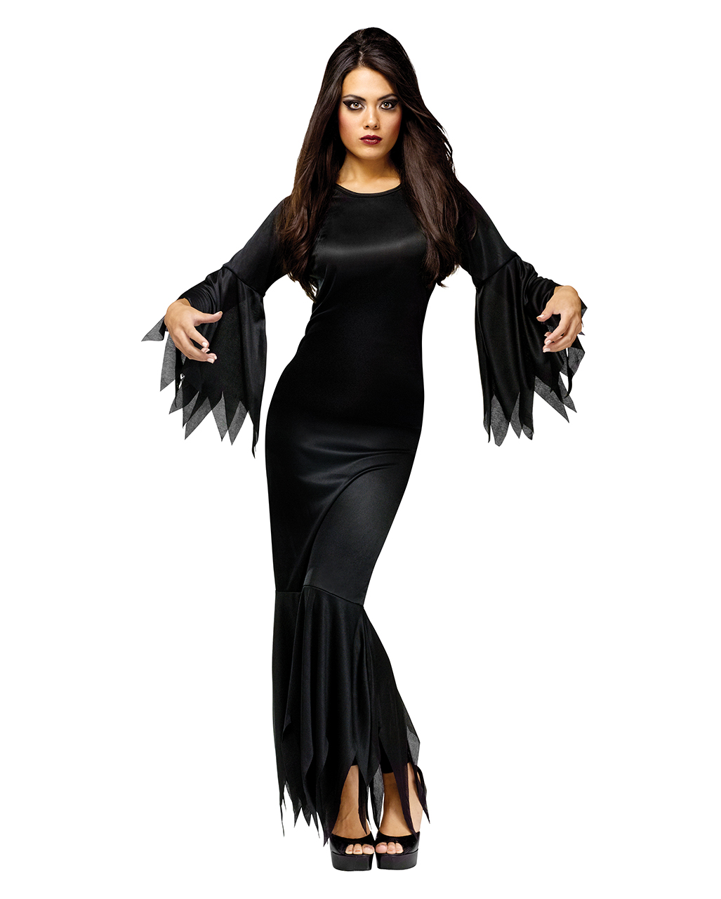 Madame Morticia Kostüm für Halloween & Fasching