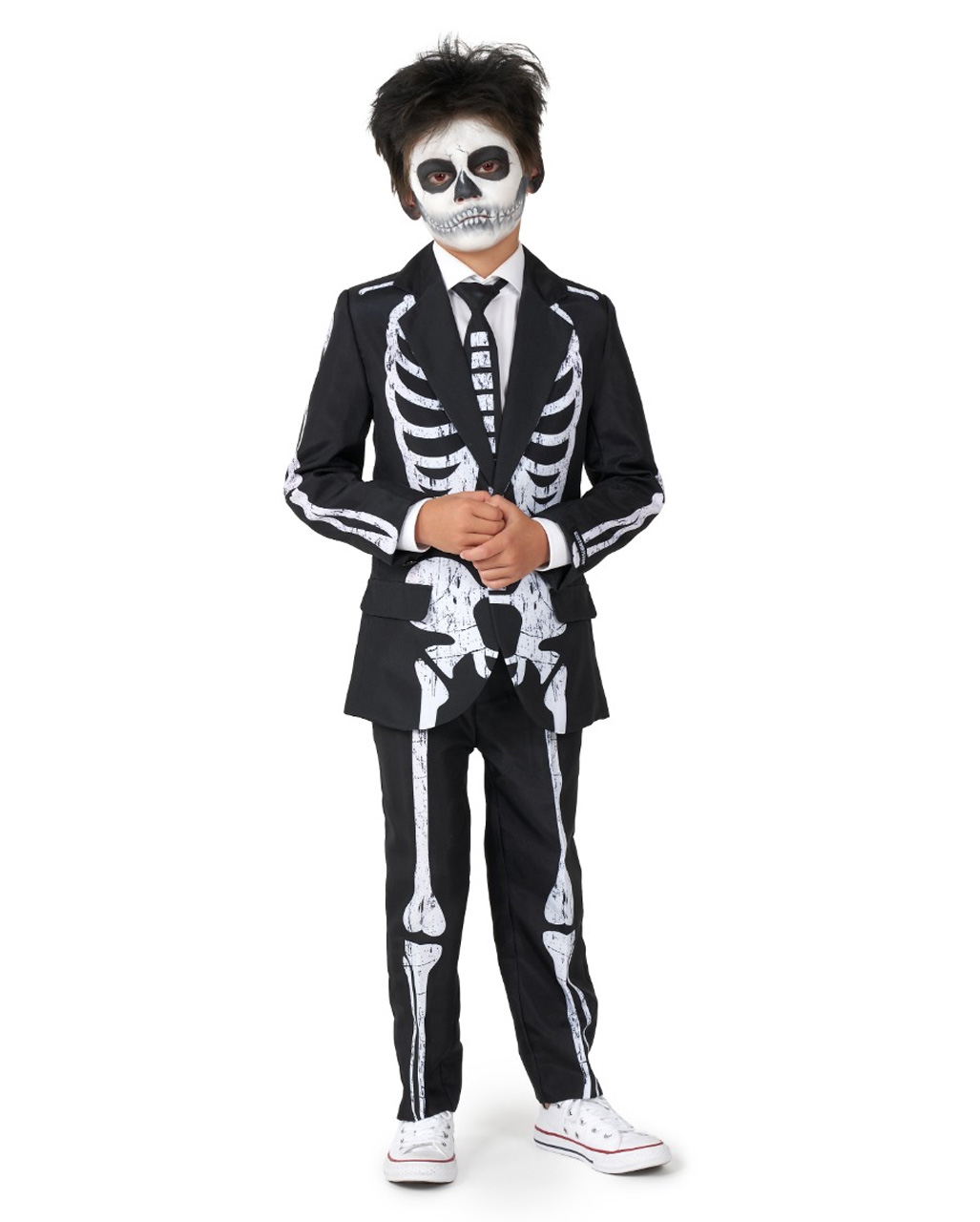 Skeleton Grunge Anzug für Kinder - Suitmeister ★ L