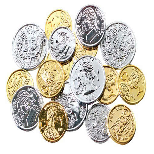 Spielgeld Münzen   US-Münzen als Spielgeld