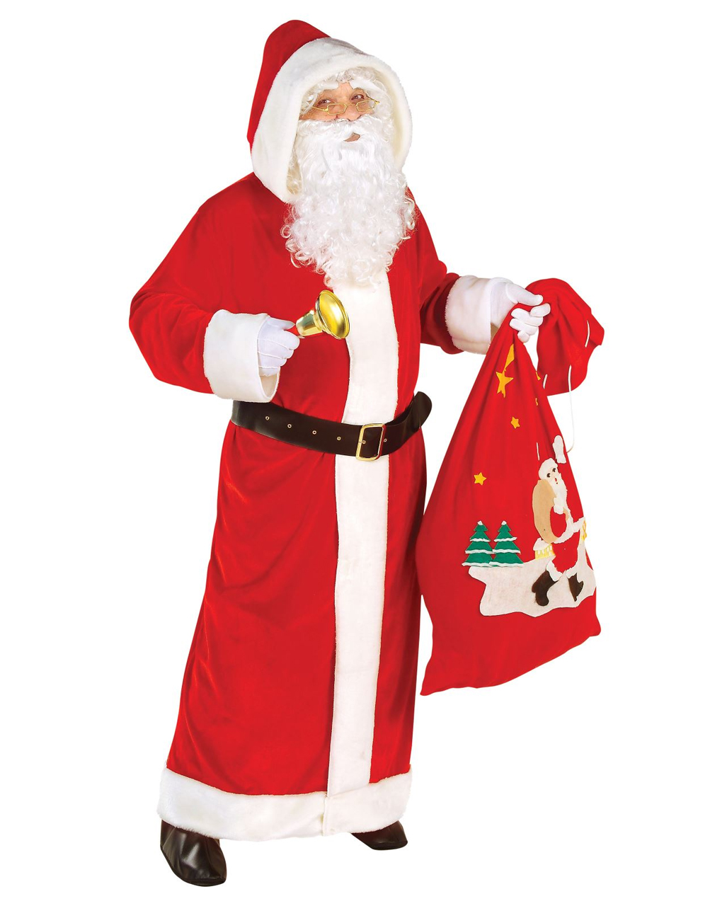 Weihnachtsmann Kostüm & Mantel  HIER online kaufen! XL