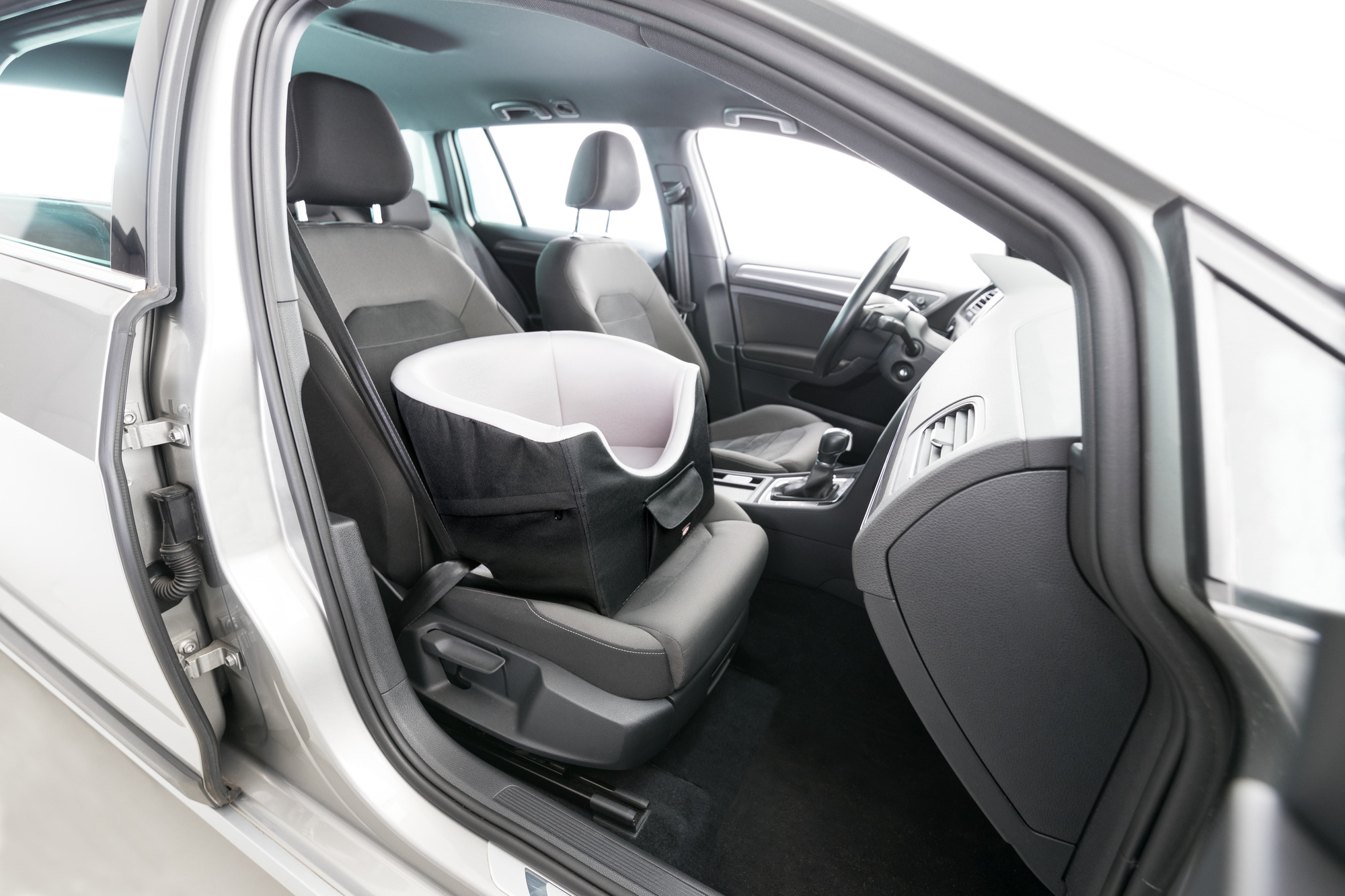 TRIXIE Auto-Sitz, 45 × 39 × 42 cm, schwarz/grau