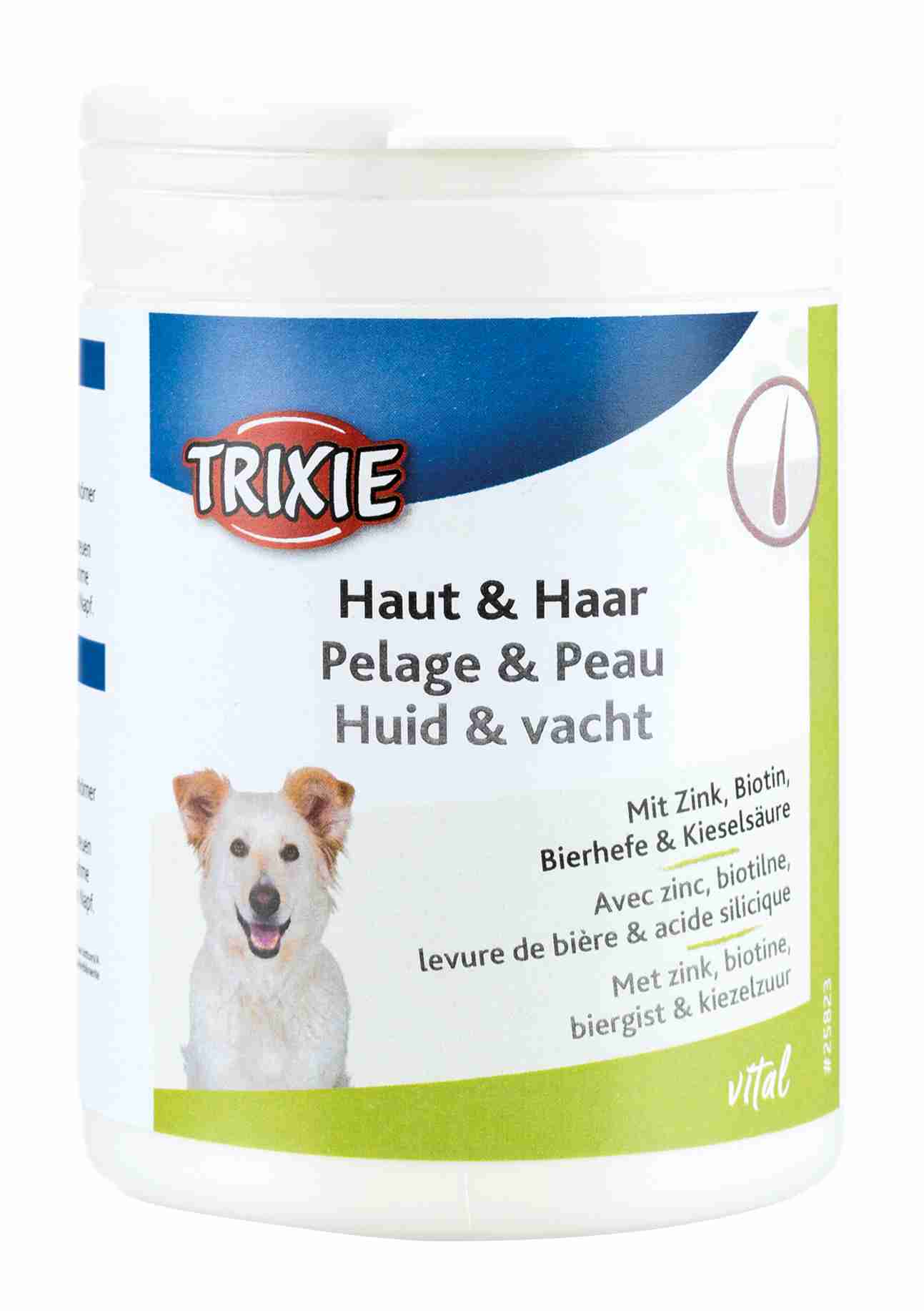 TRIXIE Haut & Haar, Hund, Tabletten, D/FR/NL, 220 g