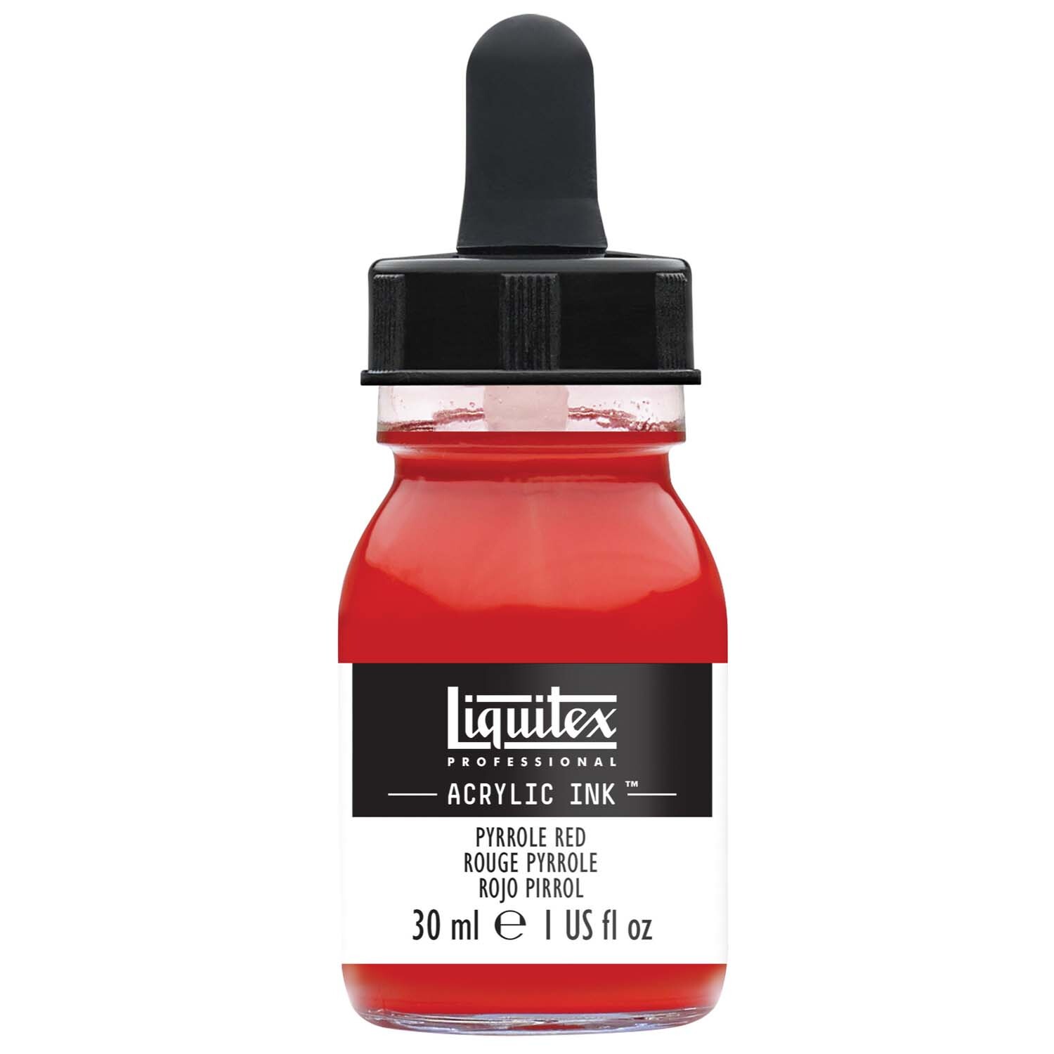 Liquitex Ink flüssige Acrylfarbe 30ml Pyrrolrot