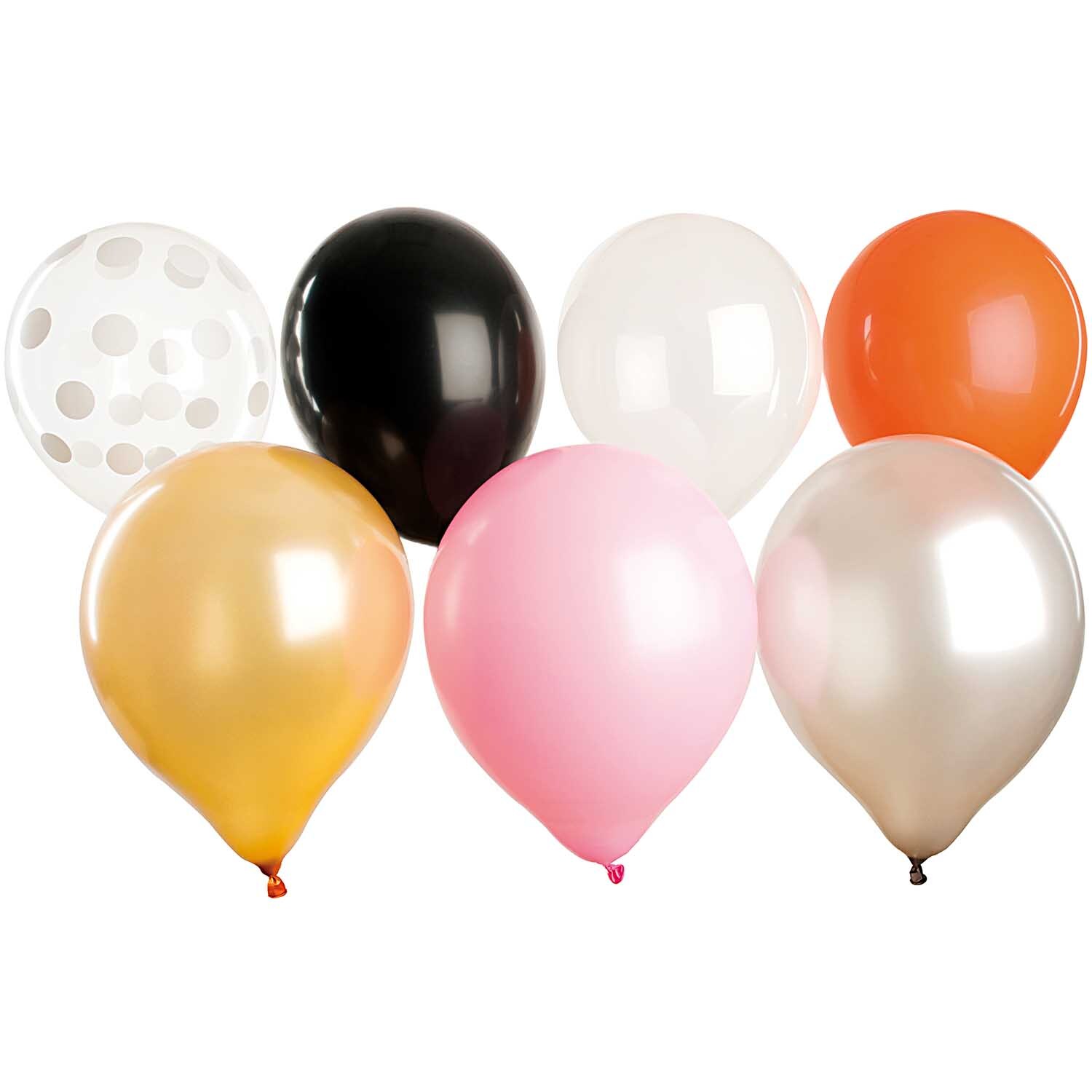 Rico Design Luftballon Mix Halloween 30cm 12 Stück