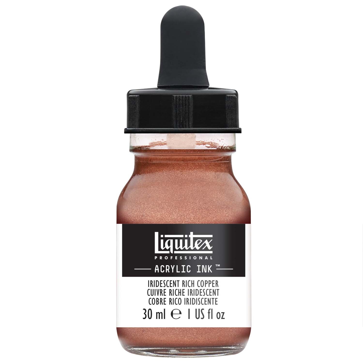 Liquitex Ink flüssige Acrylfarbe 30ml Kupfer Satt Irisierend