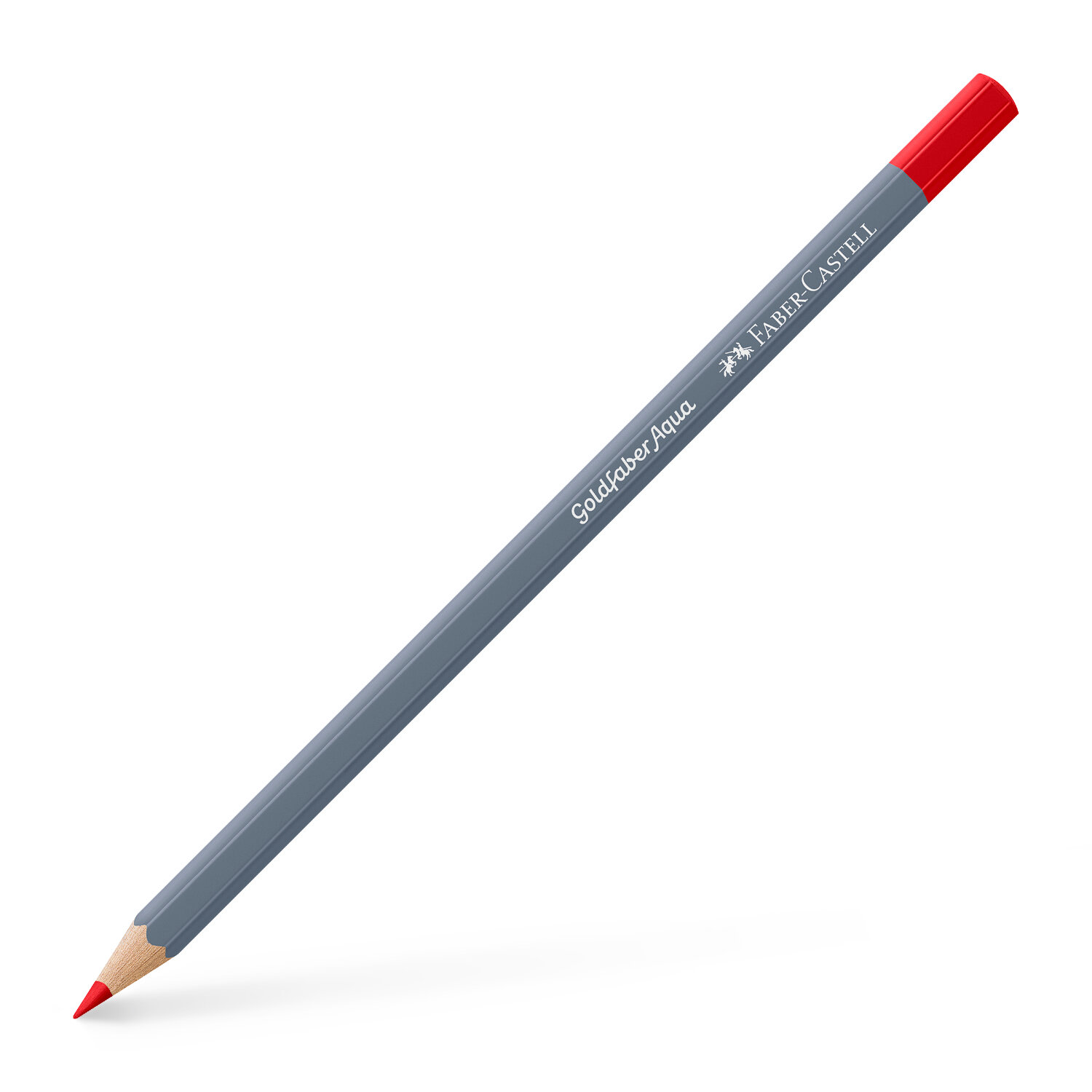 Faber Castell Goldfarber Aqua Aquarellstift Geraniumrot Hell