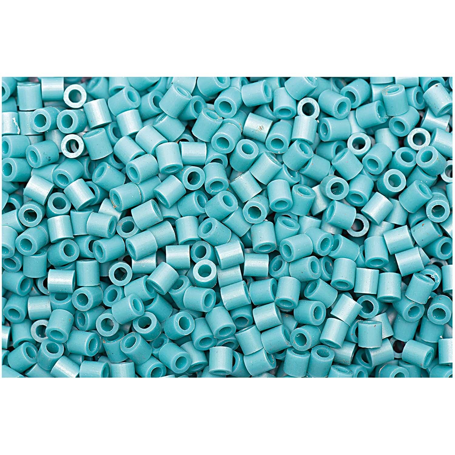 Rico Design Bügelperlen 5x5mm ca. 1000 Stück Türkis