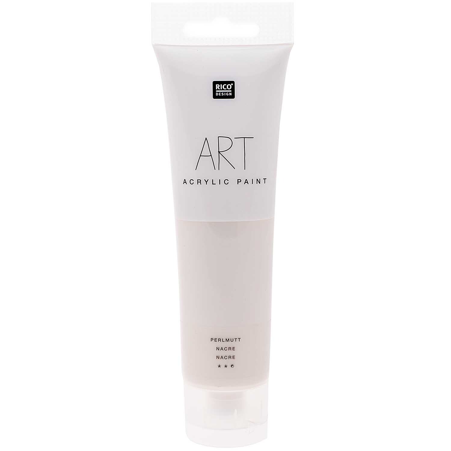 Rico Design ART Künstler Acrylfarbe 100ml Perlmutt