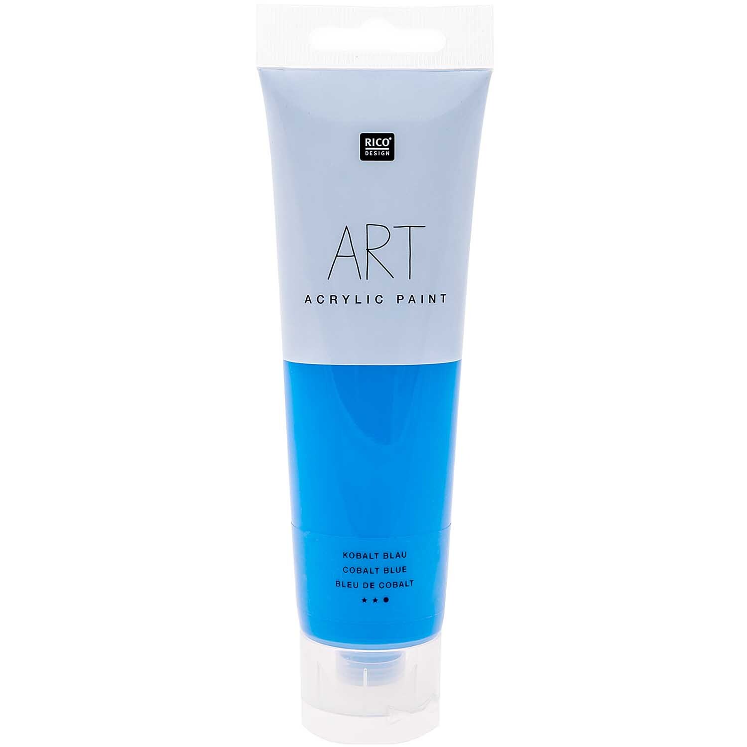 Rico Design ART Künstler Acrylfarbe 100ml Kobalt-Blau