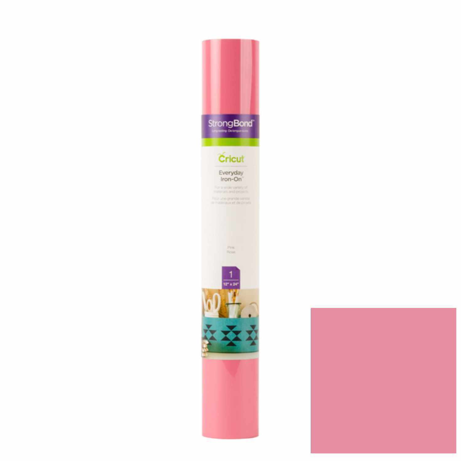 cricut Everyday Iron On Bügelfolie 30,5x61cm Pink