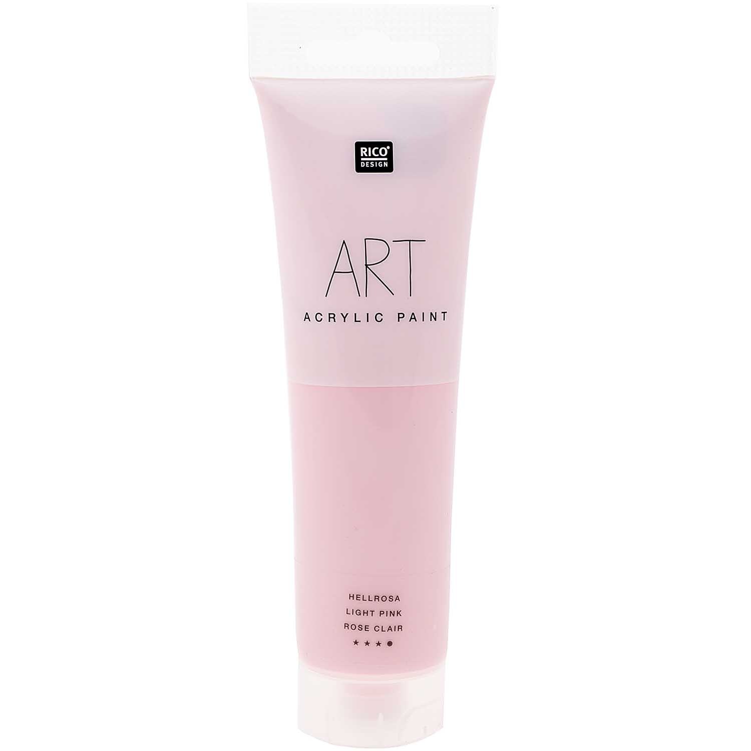 Rico Design ART Künstler Acrylfarbe 100ml Hellrosa