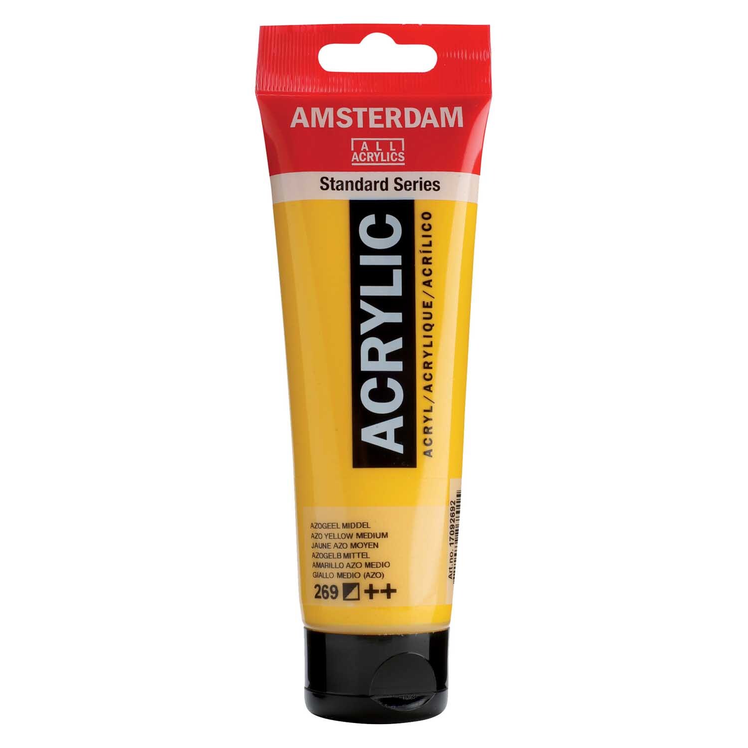 AMSTERDAM Acrylfarbe 120ml Azogelb Mittel