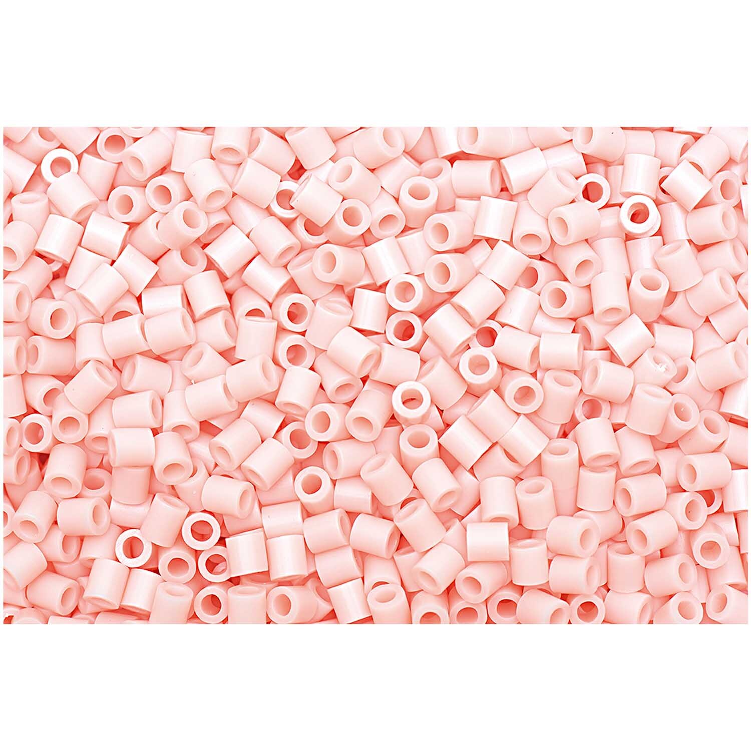 Rico Design Bügelperlen 5x5mm ca. 1000 Stück Hellrosa