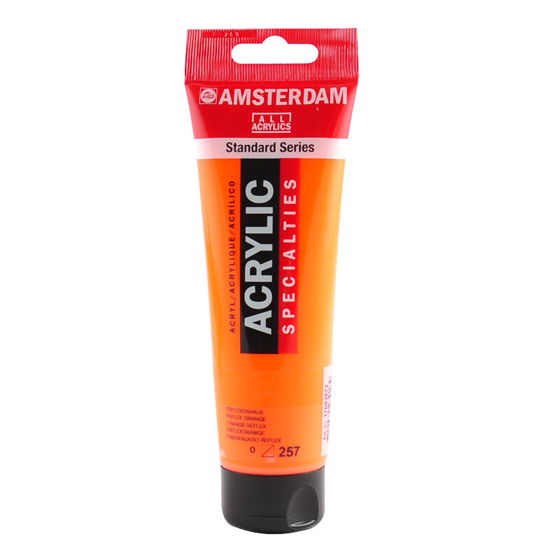 AMSTERDAM Acrylfarbe 120ml Reflexorange