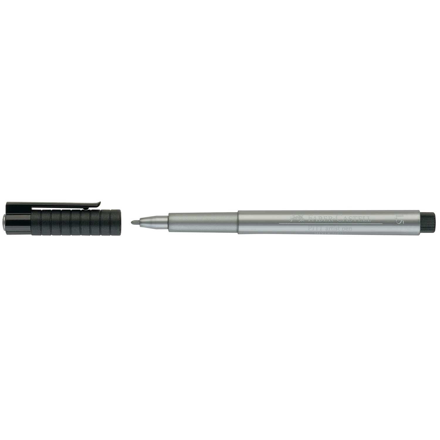 Faber Castell PITT artist pen 1,5mm Silber