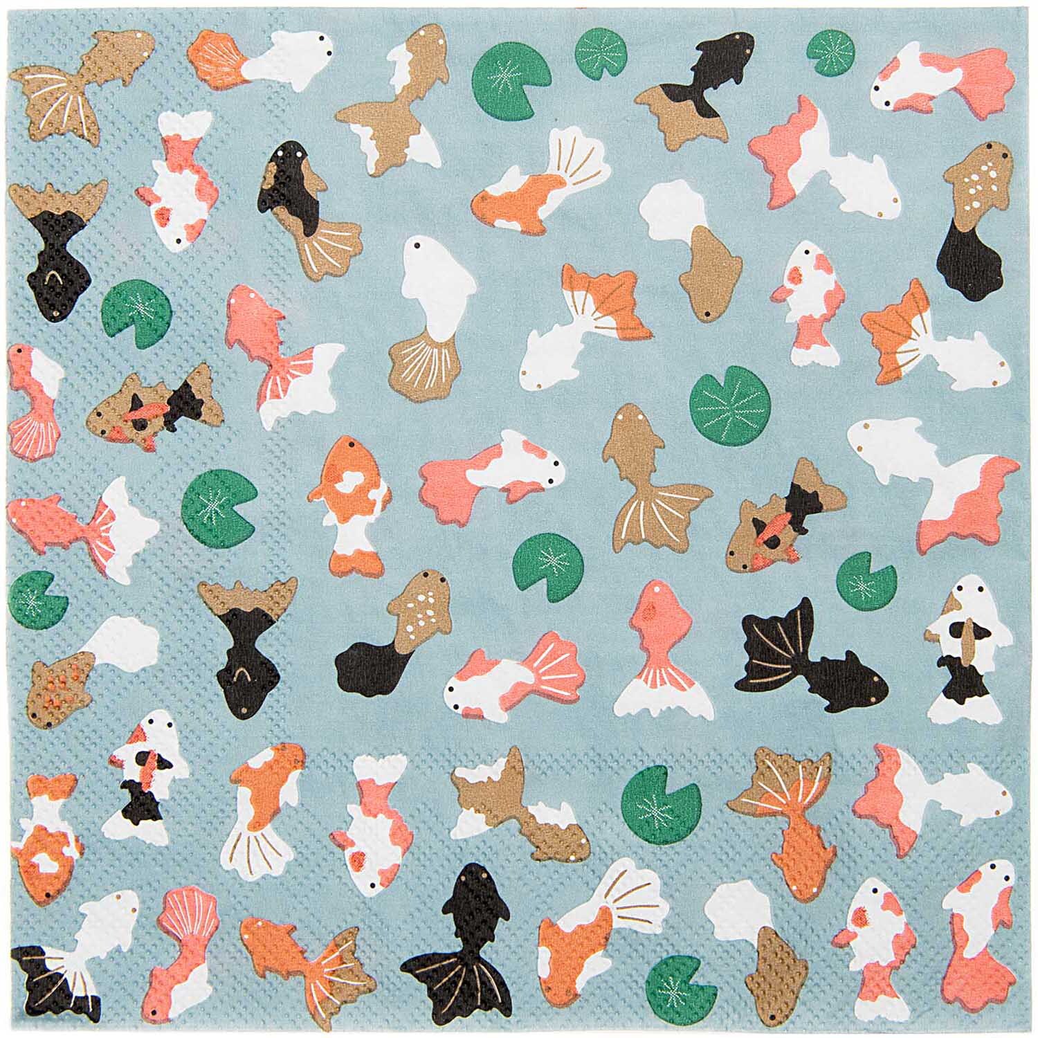 Rico Design SERVIETTEN, FISCHE