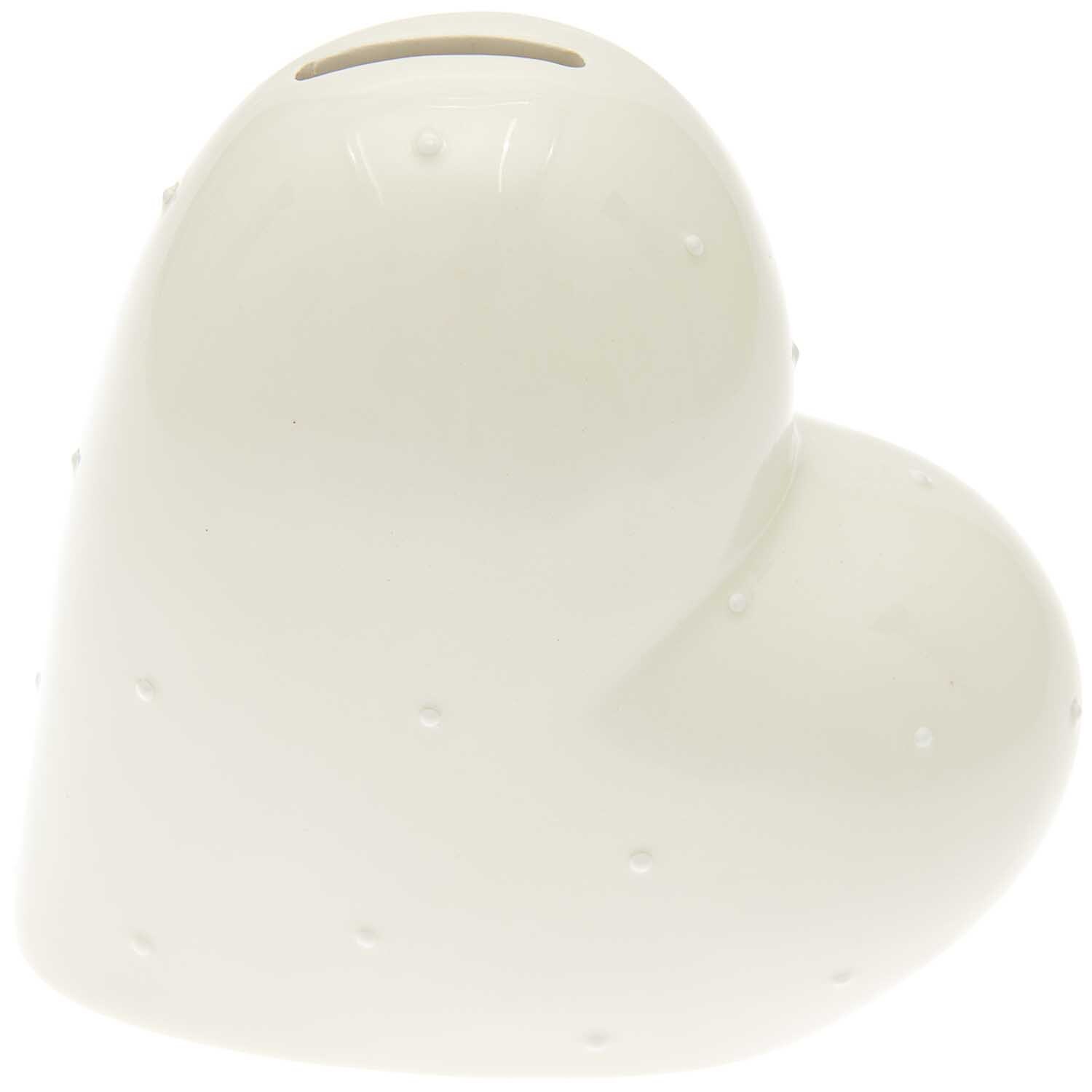 Rico Design Spardose Herz 14x7x13,8cm