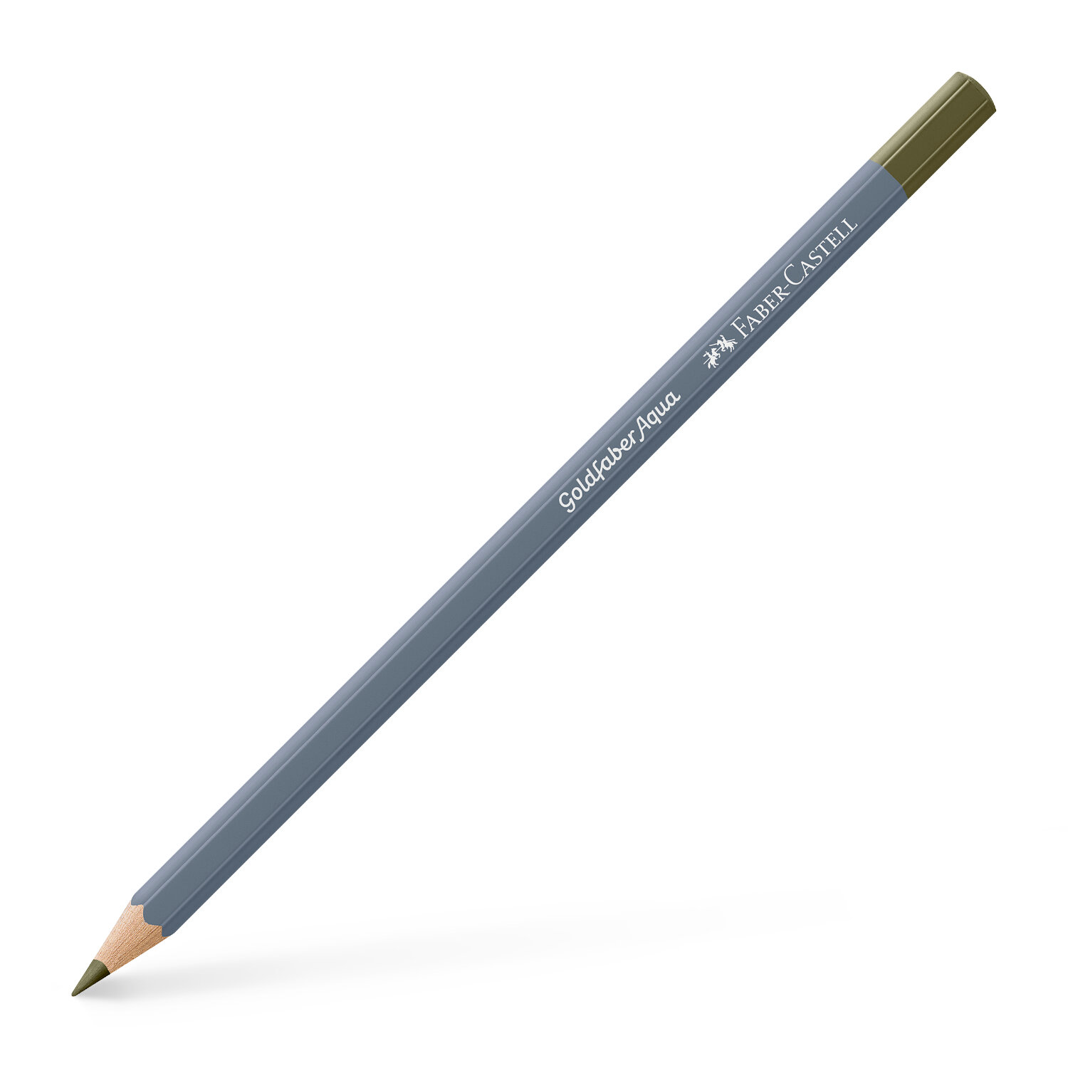 Faber Castell Goldfarber Aqua Aquarellstift Olivgrün Gelblich