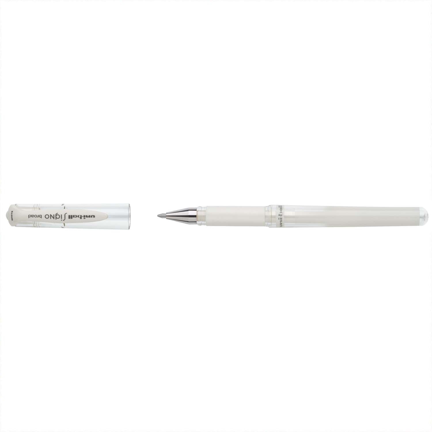 Faber Castell Uni-Ball Signo Broad UM-153 Gelroller 1mm Weiß