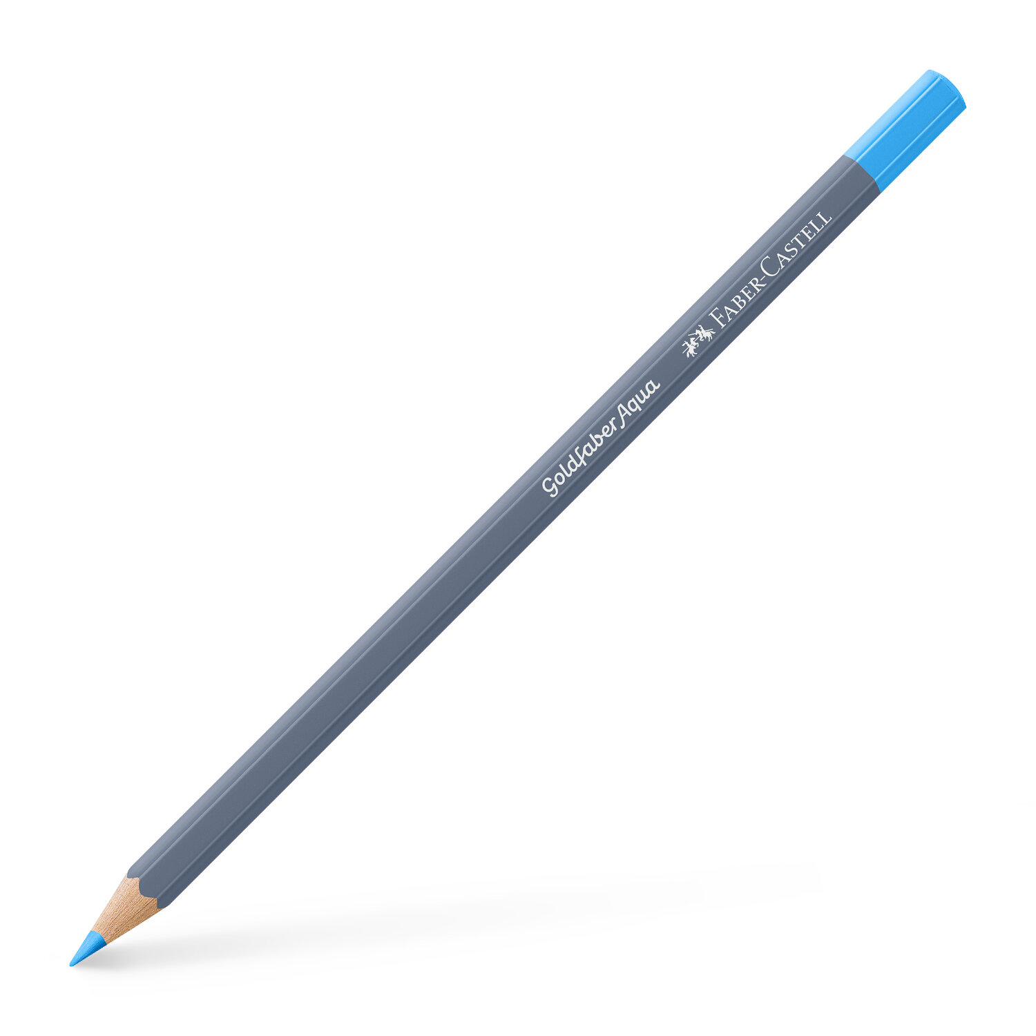 Faber Castell Goldfarber Aqua Aquarellstift Lichtblau