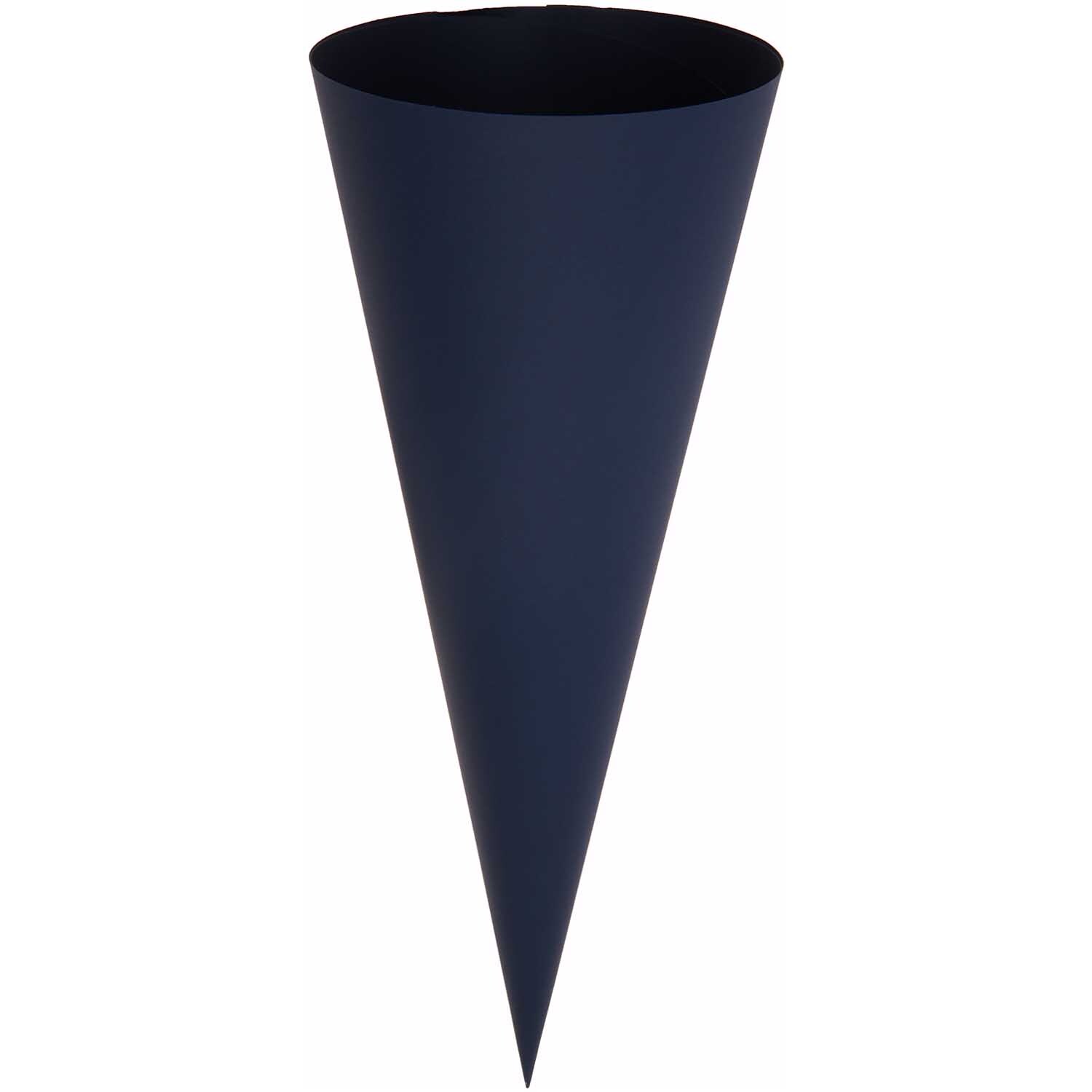 Rico Design Paper Poetry Schultüte Rohling Dunkelblau