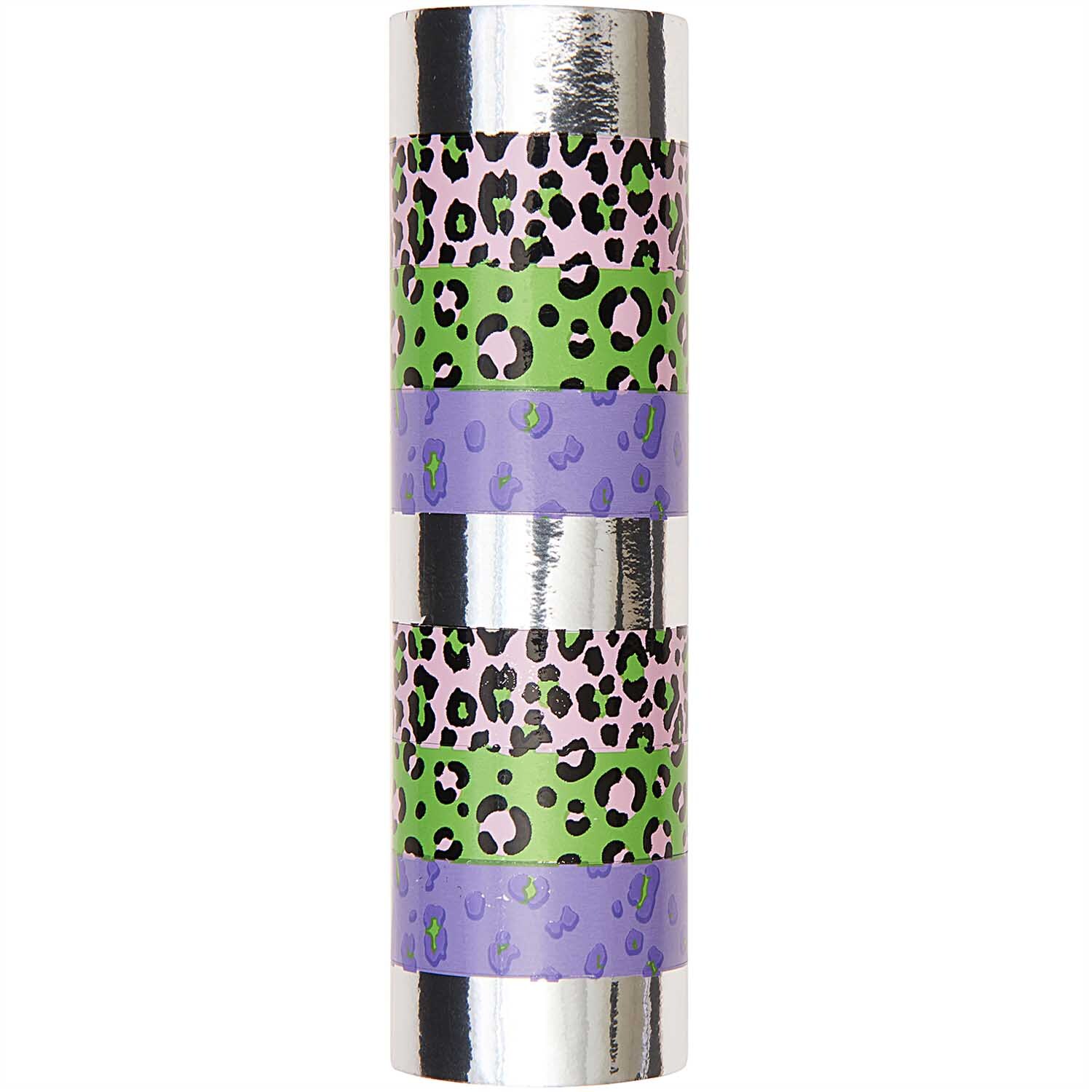 Rico Design Luftschlangen Acid Leo silber 3,8m